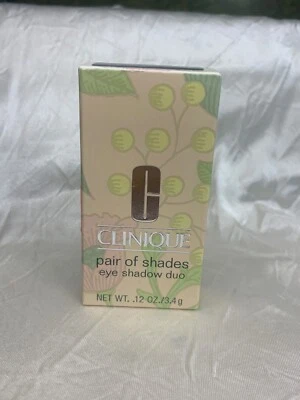Clinique Pair of Shades Eye Shadow Duo .12 oz 13 High Drama (new with box) - Image 1 of 4