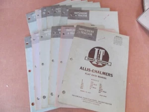 1960 IT Shop Service Flat Rate Manual Ford JD Massey Case Chalmers Moline Qty-13 - Picture 1 of 3