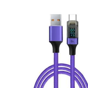 6A USB A to USB Type C Cable for Xiaomi/Huawei/Samsung/OPPO/Vivo Mobile Phone - Picture 1 of 14