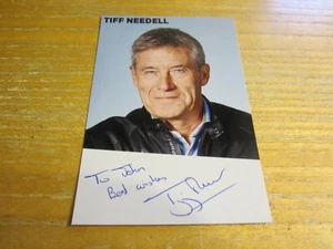 Tiff Needell Driver Autographed Signed 4X6 Photo Formula One Le Mans Racing - Picture 1 of 3