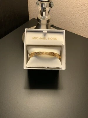 Brazalete Michael Kors marrón dorado  Foto 1 de 4