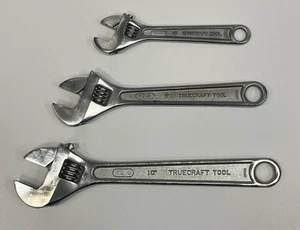 TrueCraft Set di chiavi regolabili 3 pezzi 10” 8” 6” utensili True Craft Made in Japan - Foto 1 di 8