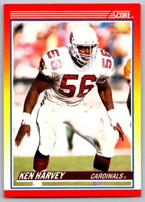 1990 Score Ken Harvey Rookie Phoenix Cardinals #247 - Image 1 of 2