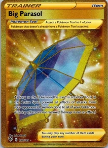 Big Parasol - 199/189 - Pokemon Darkness Ablaze Sword Shield Secreto Tarjeta Rara Casi Nuevo - Imagen 1 de 2