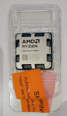 AMD Ryzen 5 9600X 6C/12T 5.4 GHz AM5 Zen 5 - READY TO SHIP FROM UK - Image 1 of 2