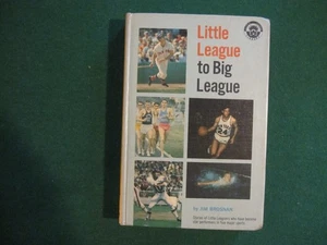 Little League to Big League  Jim Brosnan  1968 Random House Hardcover - Picture 1 of 3