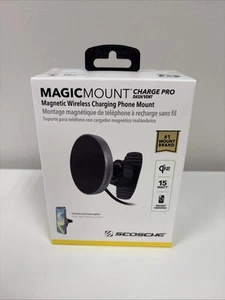 Scosche - MagicMount Pro Charge with Qi2 - Black - Picture 1 of 6