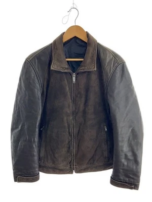 Chaqueta de cuero Z Zegna blusa L gamuza BRW usada Foto 1 de 4