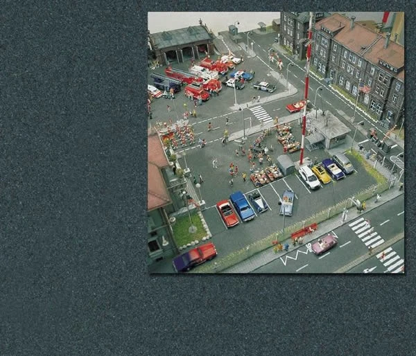 Busch 7085 A Scale Flexible Self-Adhesive Paved Area -- 22-1/8 x 13" 56 x 33cm - Image 1 of 1