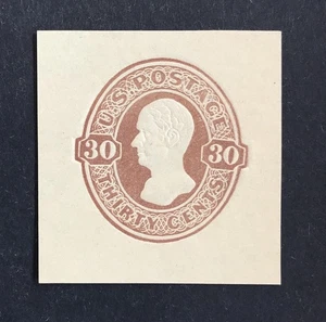 SCOTT# 341 MNH F/C RED- BROWN ON AMBER MANILLA CAT$40 - Picture 1 of 2