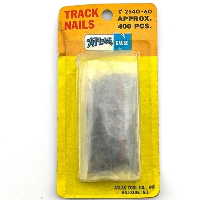 Altas 2540 Track Nails Approximately 400 pcs for HO or N Gauge Track - Image 1 of 4