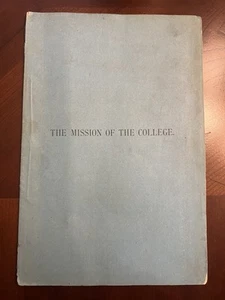 1878 College Mission Antrittsrede Lake Forest University Geschichte Moral - Bild 1 von 7