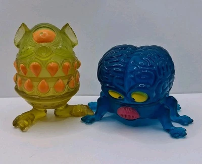 1987 The Real Ghostbusters Mini Goopers Brain Matter & Stomach Stuff Figures - Image 1 of 4