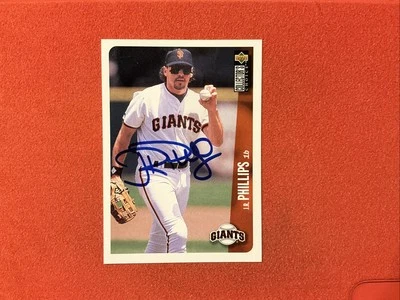 J. R. Phillips🔥🔥 1996 Upper Deck 🔥🔥Autographed 🔥🔥 - Image 1 of 2
