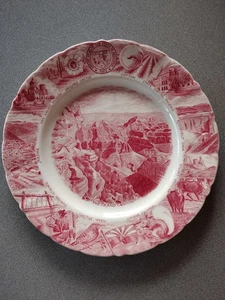 Vintage Speiseteller ~ State of AZ ~ Grand Canyon ~ Johnson Brothers - Bild 1 von 3