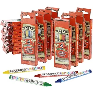 30 Pack Halloween Crayons, Mummy Fun School Supplies Gifts for Kids Class Bulk - Picture 1 of 8