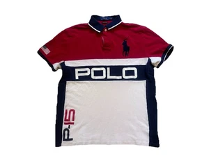 Polo Ralph Lauren Personalizado Calce Ajustado Talla Grande Deletrear Polo Golf Big Pony - Imagen 1 de 5