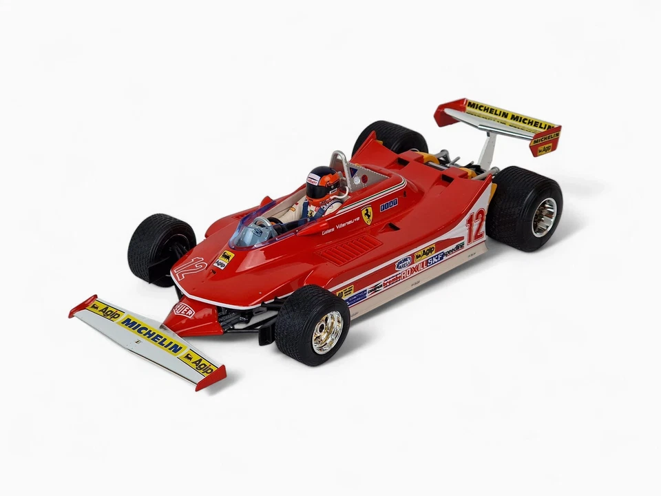 1/18 | Ferrari F1 312T4 Gilles Villeneuve #12 - Vincitore GP USA 1979 - Immagine 1 di 4