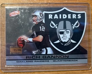 2001 Pacific Prism Atomic Premiere Date Rich Gannon s/n 71/86 Card #103 Raiders - Bild 1 von 3