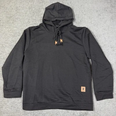 Sudadera Vogue Para Hombres XL Negra Acolchada Sudadera con Capucha Pullover Deporte Moda Foto 1 de 4