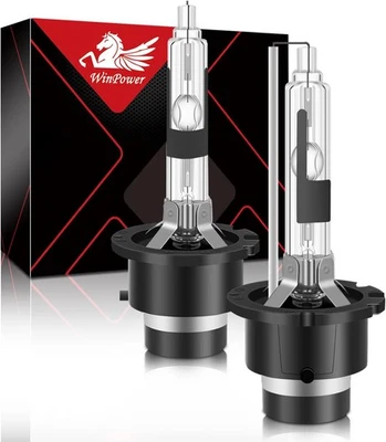 WinPower 35W D2R HID Headlight Xenon Replacement Bulbs 6000K, Pack D2R, 6000k  - Image 1 of 4