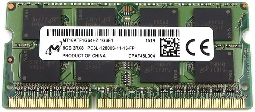 Micron MT16KTF1G64HZ-1G6N1 8GB PC3L 12800S Memory Module - Image 1 of 1