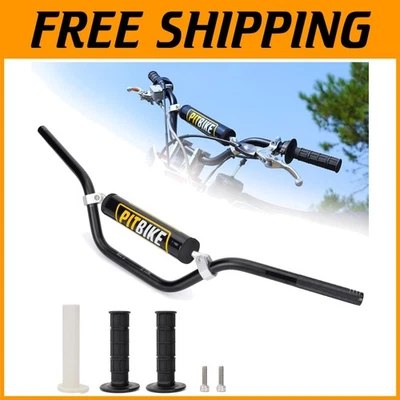 Universal 7/8" Dirt Bike Handlebars - Black - Image 1 of 4
