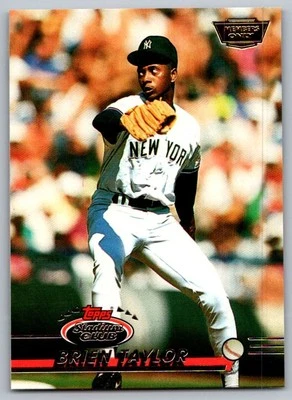 1993 Stadium Club Brien Taylor New York Yankees #689 - Image 1 of 2
