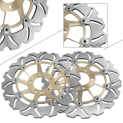 Front Brake Disc Rotor Fits Suuzki GSXR 750 1100 Limited Edition 750 1989-2000 - Image 1 of 4