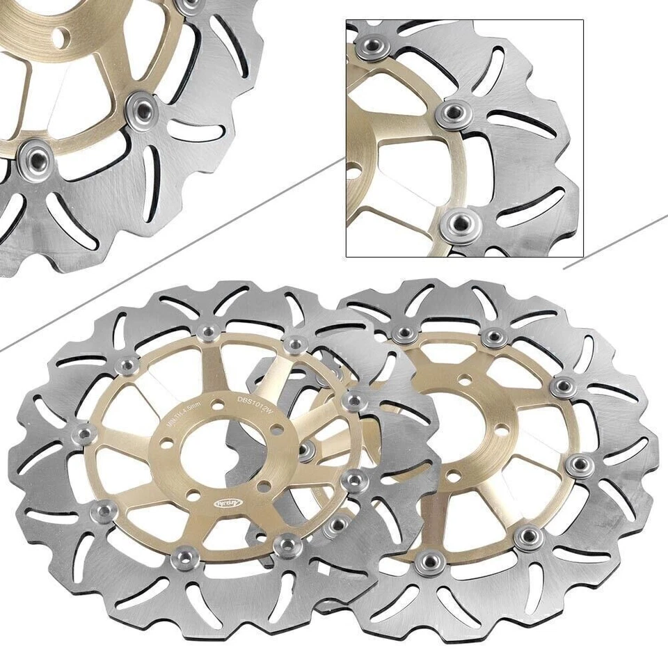 Front Brake Disc Rotor Fits Suuzki GSXR 750 1100 Limited Edition 750 1989-2000 - Image 1 of 4