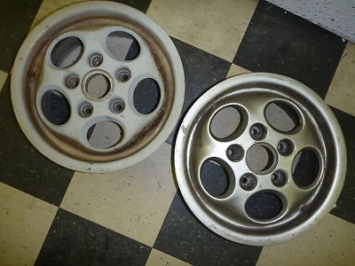 Porsche 944 914 911 teléfono dial juego ruedas bonito usado 15x7 Foto 1 de 4