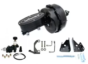 Camaro Firebird 9" Dual Brake Booster 1" Bore Wilwood Master Cylinder Prop Valve - Picture 1 of 5