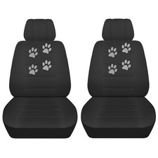 Seat Covers For 2016 Dodge Grand Caravan Ebay Fits 2016 Dodge Grand Caravan Charcoal Seat Covers With Paw Prints Swc