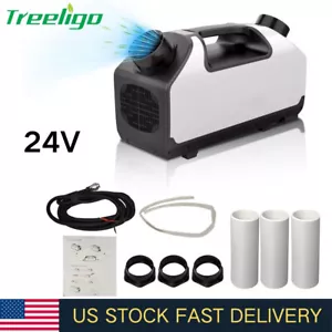 DC 24V Electric Outdoor Camping AC Kit Portable Air Conditioner Fan Conditioning - Picture 1 of 11