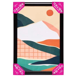 Mainstays 12x18 Rounded Black Poster Frame - Picture 1 of 8