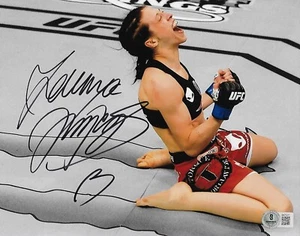 Joanna Jedrzejczyk Signed Autographed 8x10 Photo Beckett BAS COA COA UFC Hot! - Picture 1 of 1