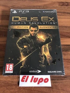 DEUS EX HUMAN REVOLUTION EDITION AUGMENTEE PS3 SONY NEUF SOUS BLISTER VF - Picture 1 of 6