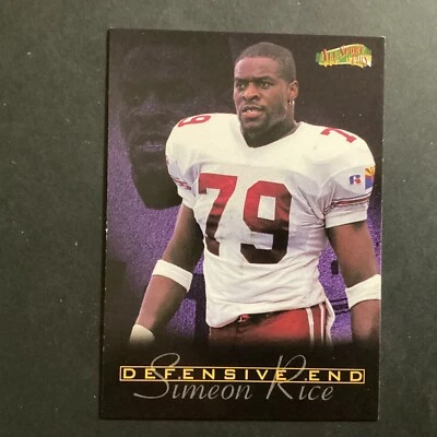 1996-97 The Score Board PPF All Sport Plus Simeon Rice RC #192 Ex - Image 1 of 2