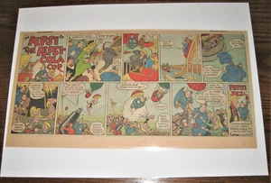 Pubblicità giornale fumetto PEPSI e PETE The Pepsi-Cola Cops 1947 O - Foto 1 di 1