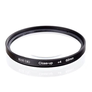 Lente macro de primer plano de alta definición DSLR + bolsa GRATIS 62 mm +4 - Imagen 1 de 10