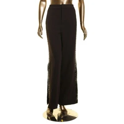 Pantalones acampanados RACHEL ROY NUEVOS para mujer con dobladillo abertura lateral con lentejuelas TEDO Foto 1 de 2