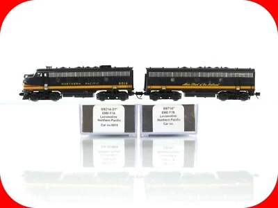 N Scale ***NORTHERN PACIFIC*** F7 A/B #6014 -Intermountain 69214, 69714 *DCC Rdy - Image 1 of 4