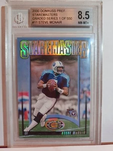 2000 STEVE McNAIR DONRUSS #342/1500 TENNESSEE TITANS FOOTBALL CARD #6021 - Foto 1 di 2