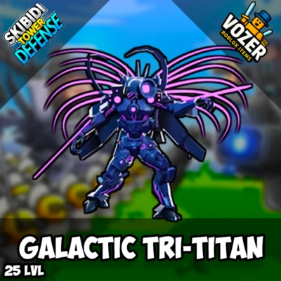 Galactic Tri-Titan - Skibidi Tower Defense | Roblox | STD | Units | Fast
