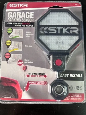 STKR CONCEPTS STKR Garage Parking Sensor 00246 Easy Install Adjustable Distance New 2460