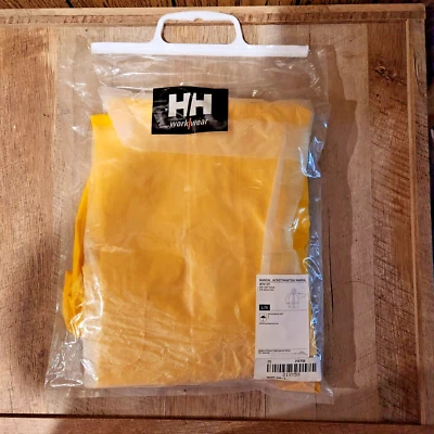 Helly Hansen 70129 - Men's Mandal Waterproof Jacket, L/G Light Yellow - Image 1 of 3