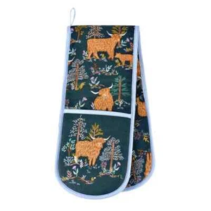 Connie the Cow Design Double Oven Glove from Ulster Weavers - Picture 1 of 1