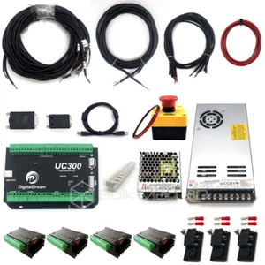 Kit controller MACH3 USB 4 assi UC300 per macchina router CNC QueenBee UltimateBee - Foto 1 di 5