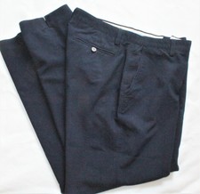 FootJoy Flat Front Performance Golf Pants 35X32 Navy Blue