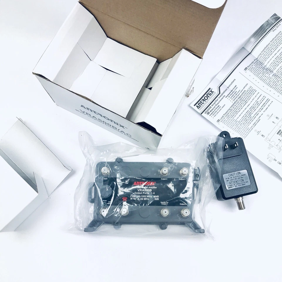 Antronix Vra500b VoIP Residential Amplifier Power Signal Boost